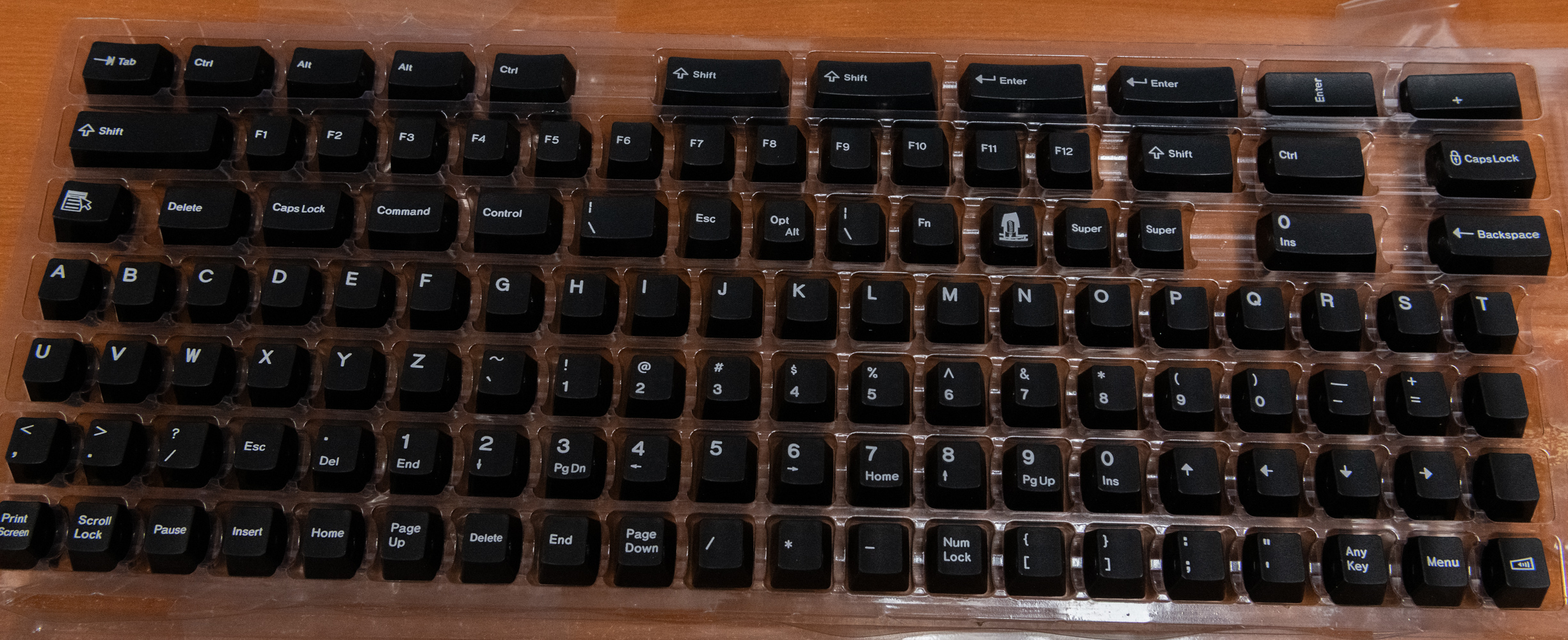 Pad Printed White Text Model F Key Set - Image 6