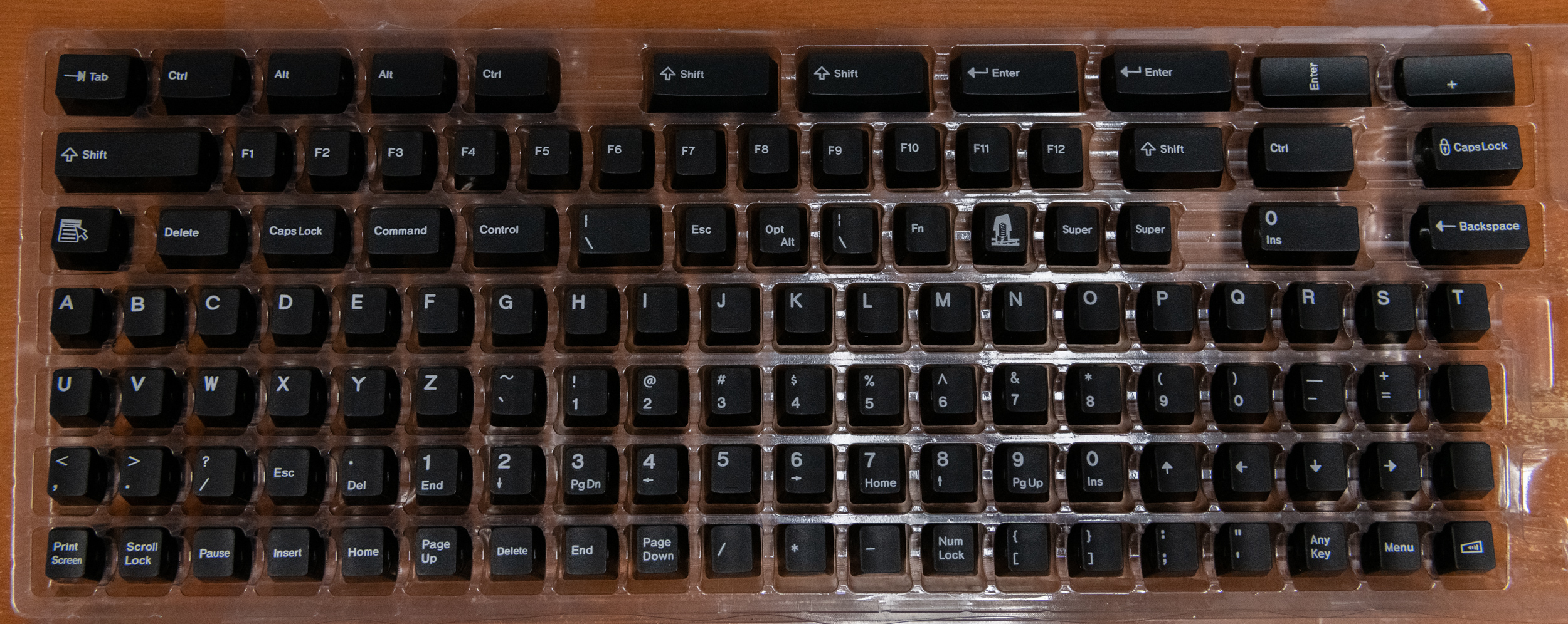 Pad Printed White Text Model F Key Set - Image 8