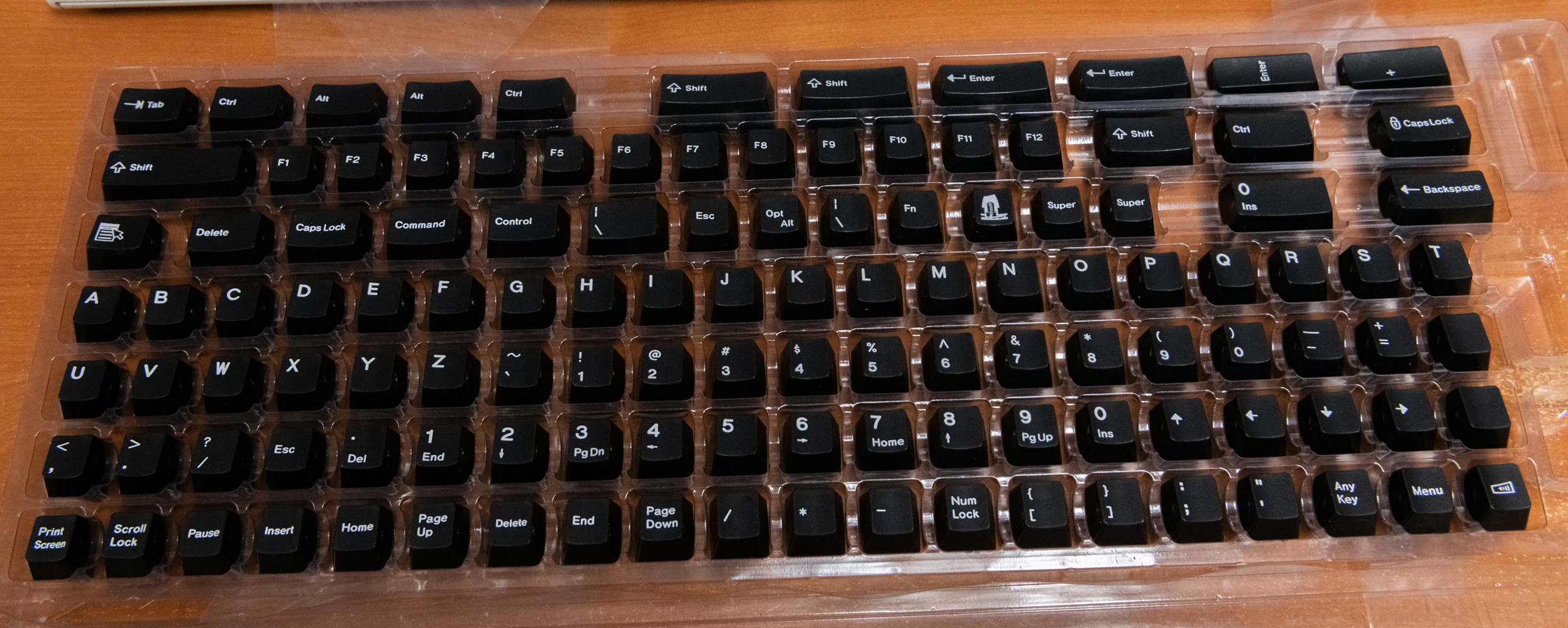 Pad Printed White Text Model F Key Set - Image 5